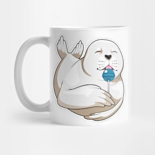 Seal Lollipop Sweets Mug